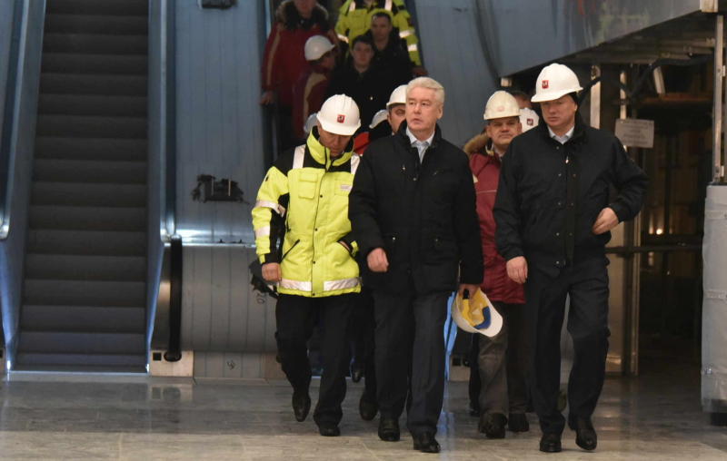 Собянин: Строительство станций метро «Румянцево» и «Саларьево» вошло в финальную стадию