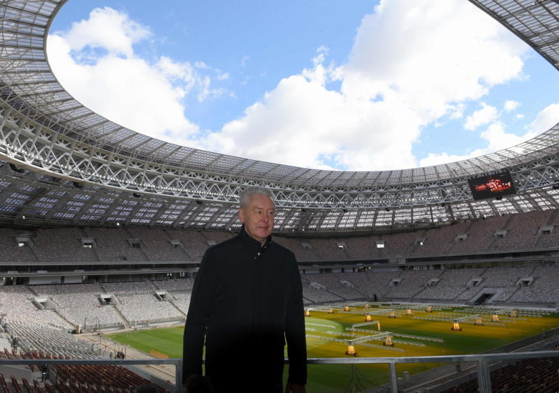 Собянин: Обновленные «Лужники» войдут в число лучших стадионов мира