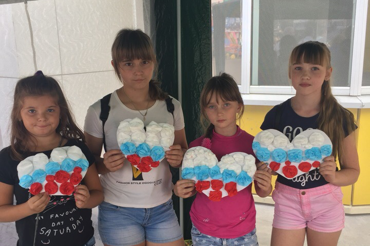 Творческое занятие провели для детей поселения Киевский