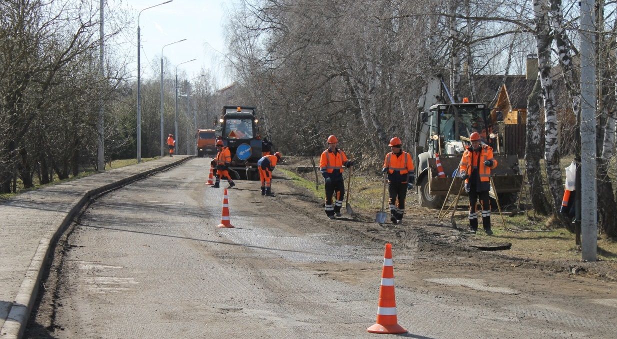 Асфальтобетонное покрытие заменят на участке дороги в Первомайском