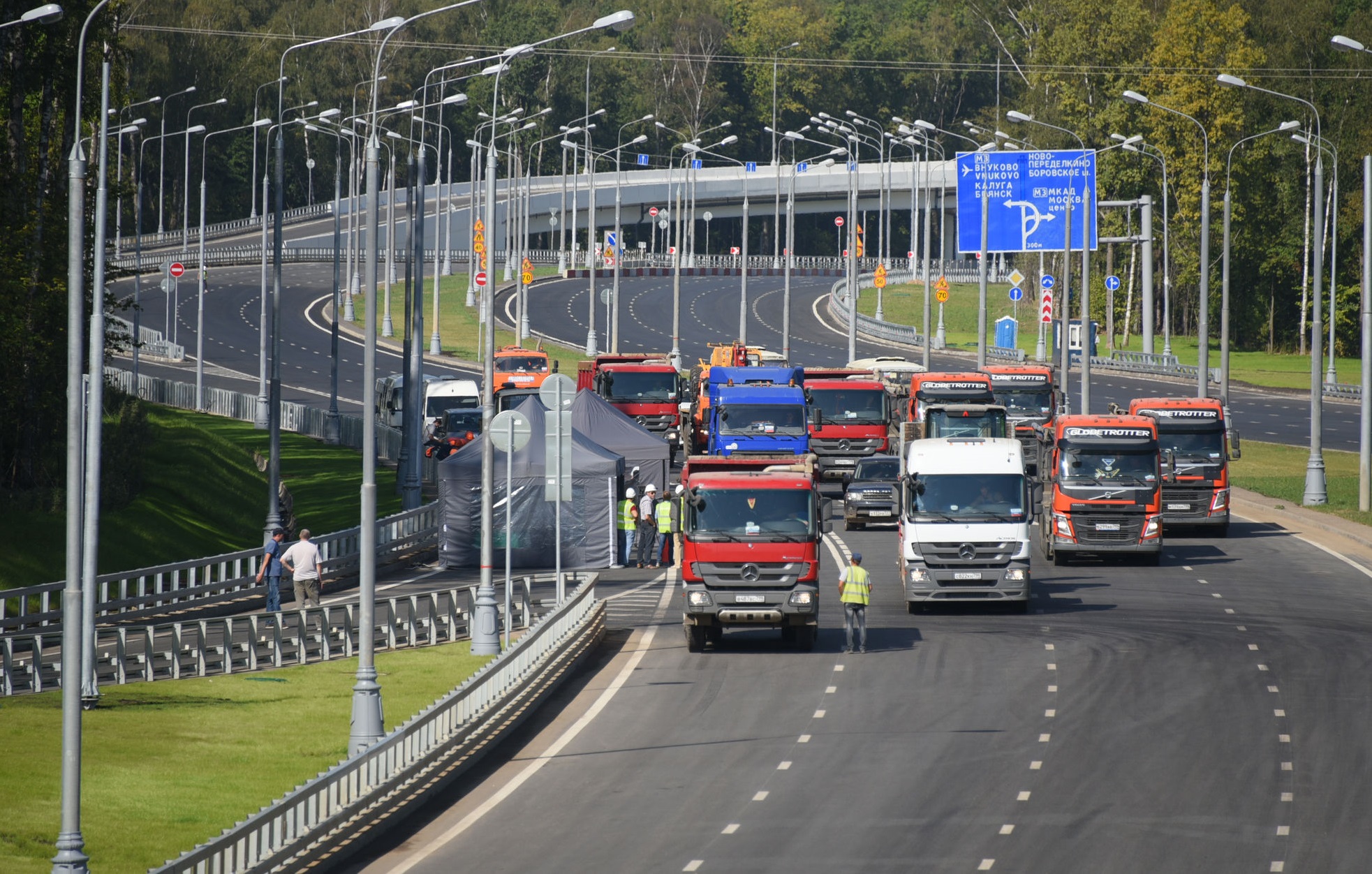 Маршрут нового дублера Калужского шоссе свяжет пять поселений Новой Москвы