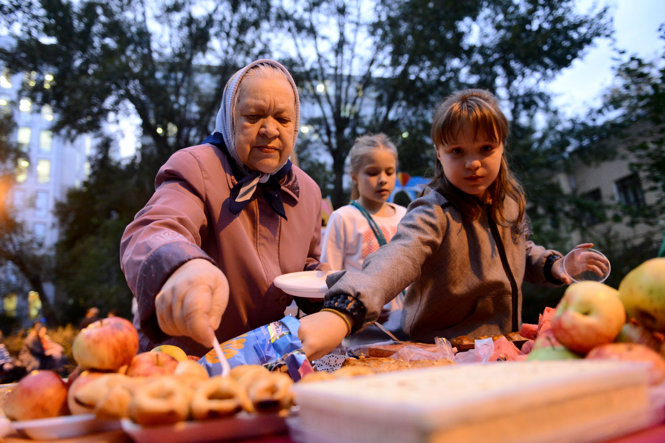 Деревня Акиньшино отпраздновала «День соседей». Фото: Наталья Феоктистова, «Вечерняя Москва»