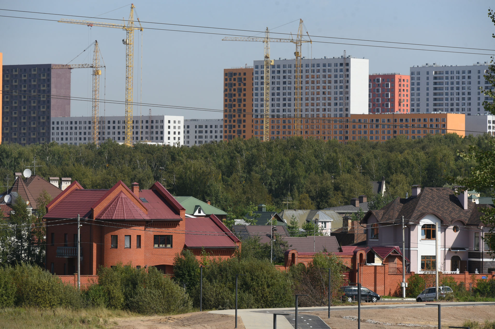 Столица выставила на продажу участки под жилищную застройку. Фото: Владимир Новиков, «Вечерняя Москва»