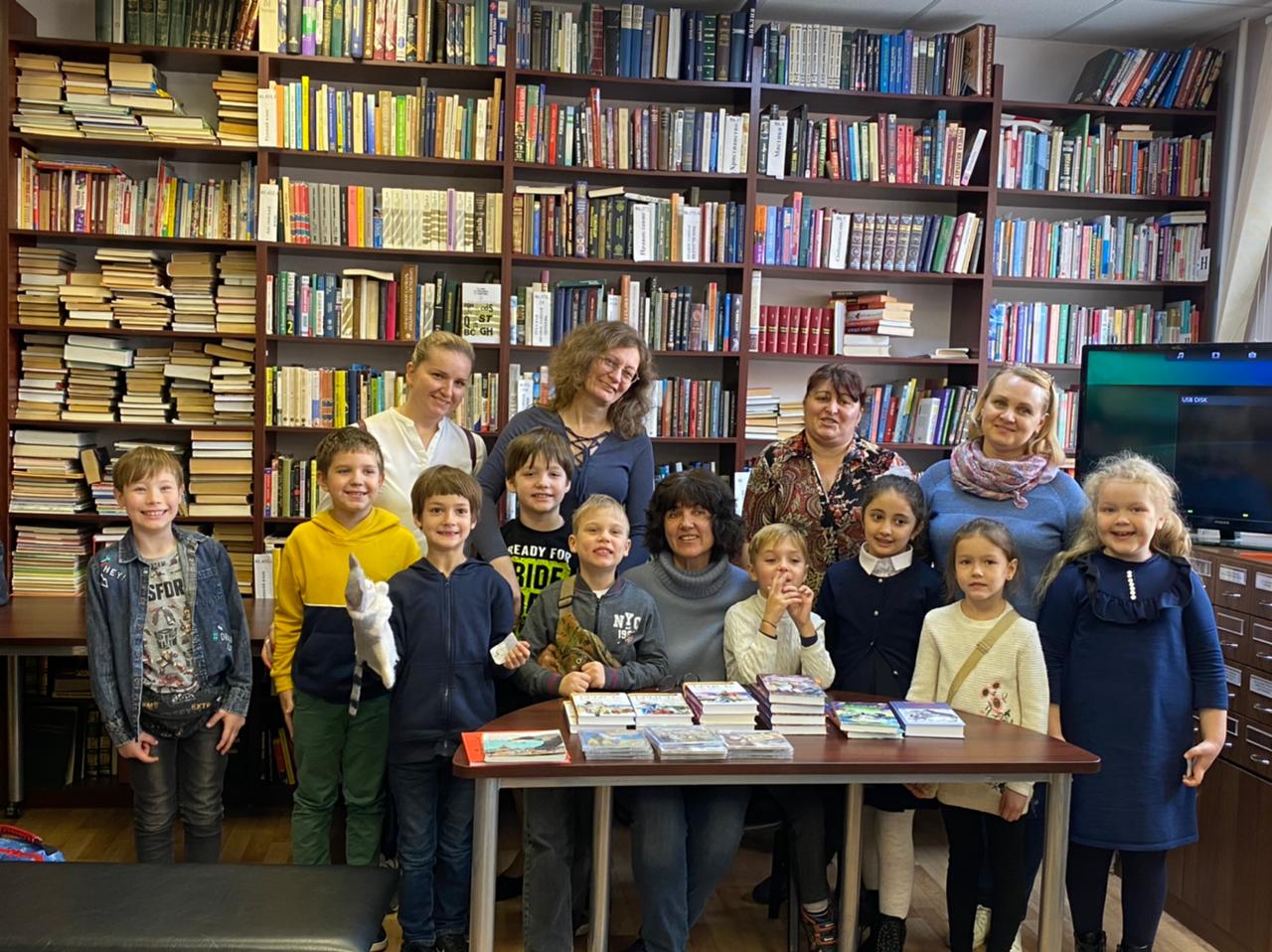 Юные читатели посетили презентацию книг в Троицкой библиотеке №2