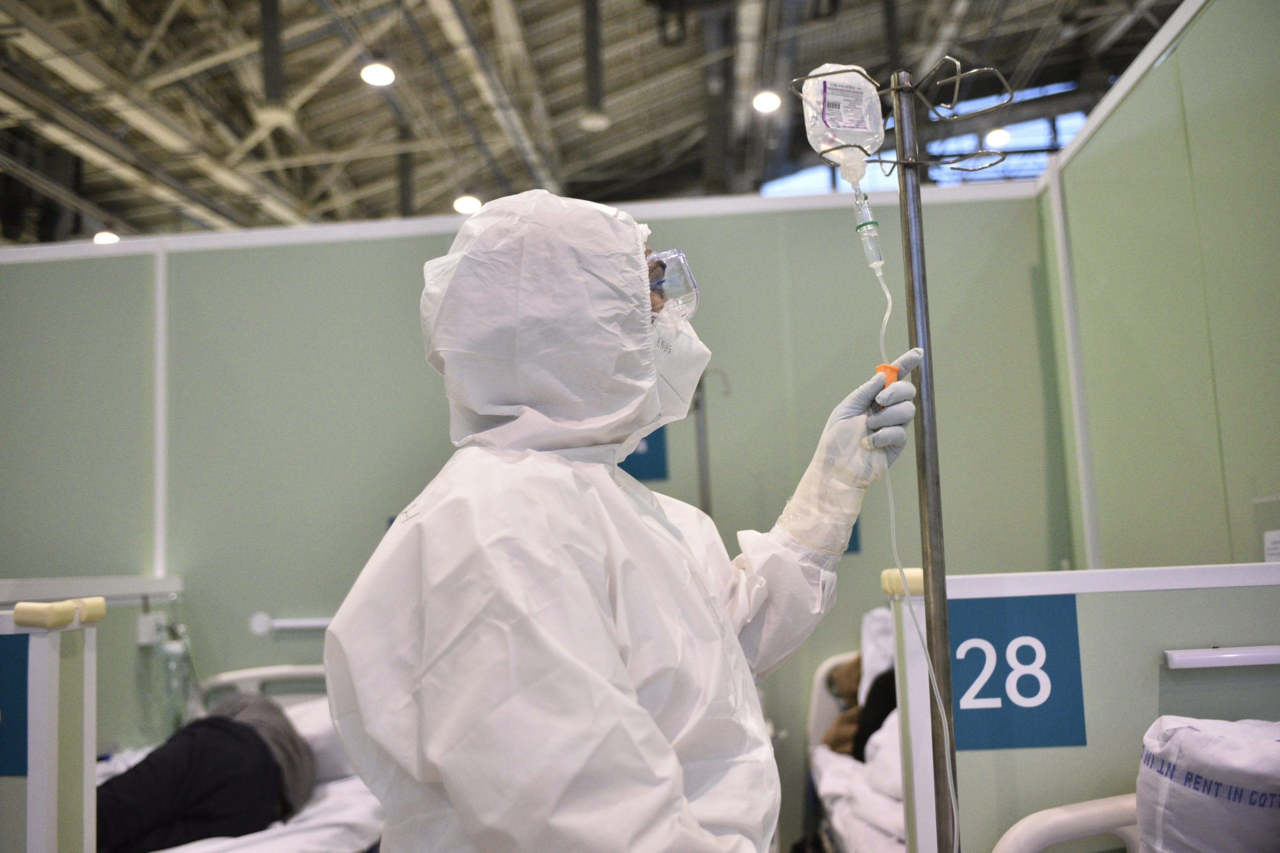 За минувшие сутки в России установили 25 110 случаев коронавирусной инфекции. Фото: Пелагия Замятина, «Вечерняя Москва»