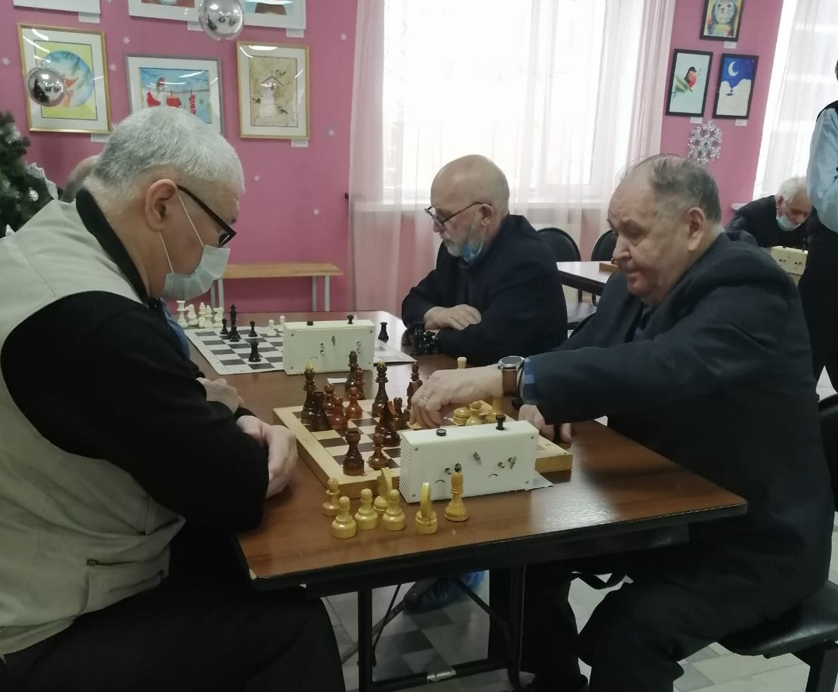 Представители Совета ветеранов поселения Внуковское приняли участие в шахматном турнире