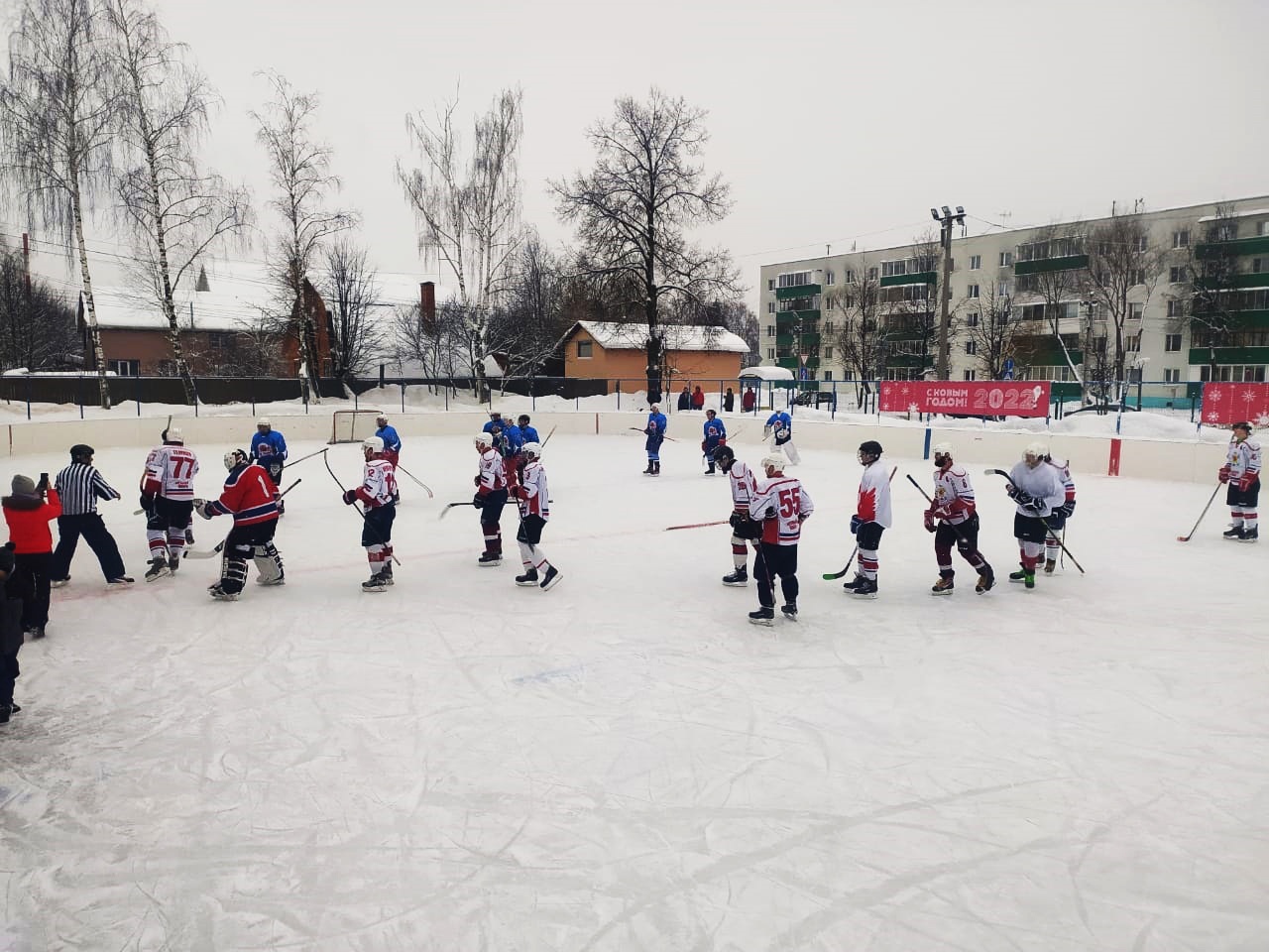 Хоккейный турнир состоялся в поселении Краснопахорское