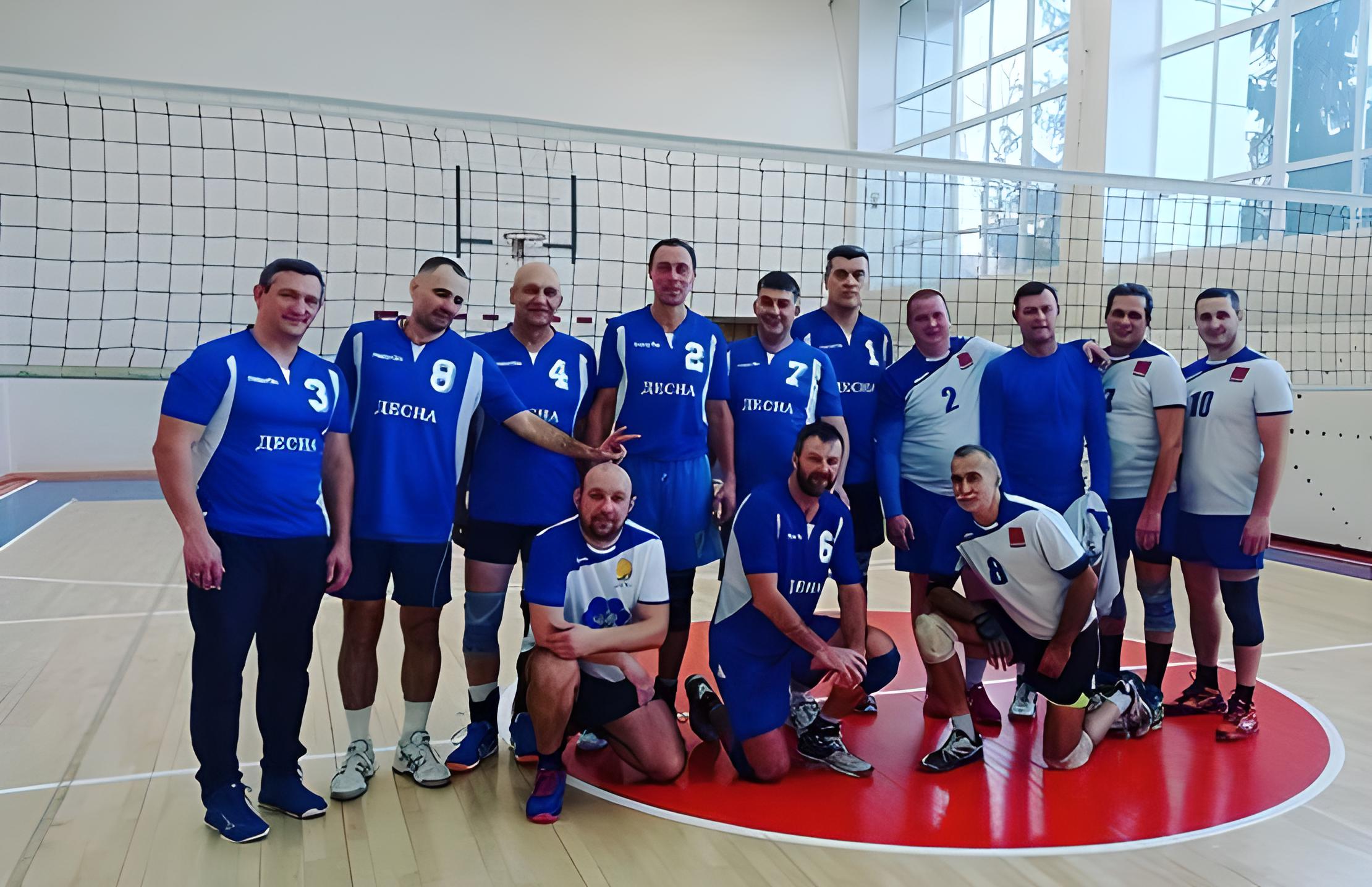 Спортсмены из Рязановского одержали победу в волейбольном матче