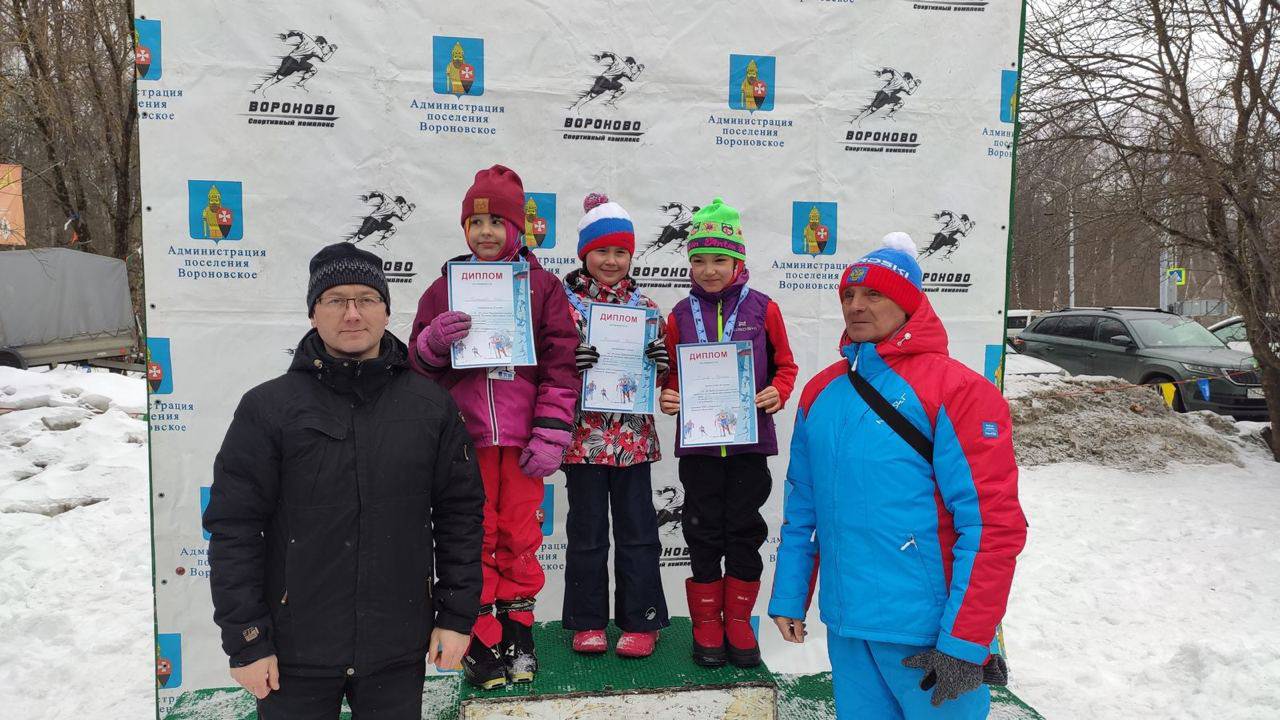 Спортсменка из Кленовского приняла участие в III этапе соревнований «Вороновская лыжня»