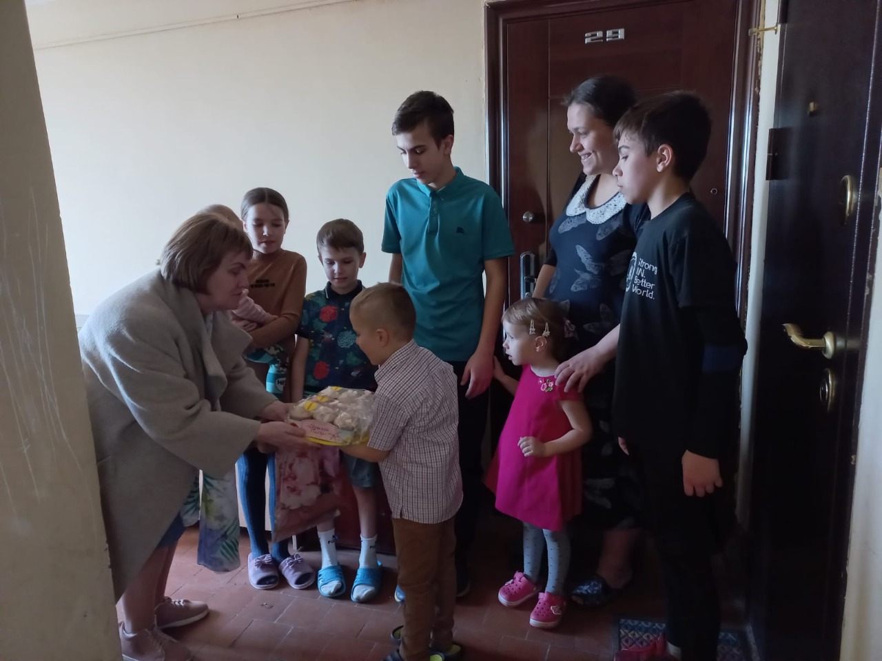 Акцию «Доброе сердце» провели сотрудники Детско-юношеского центра Щербинки