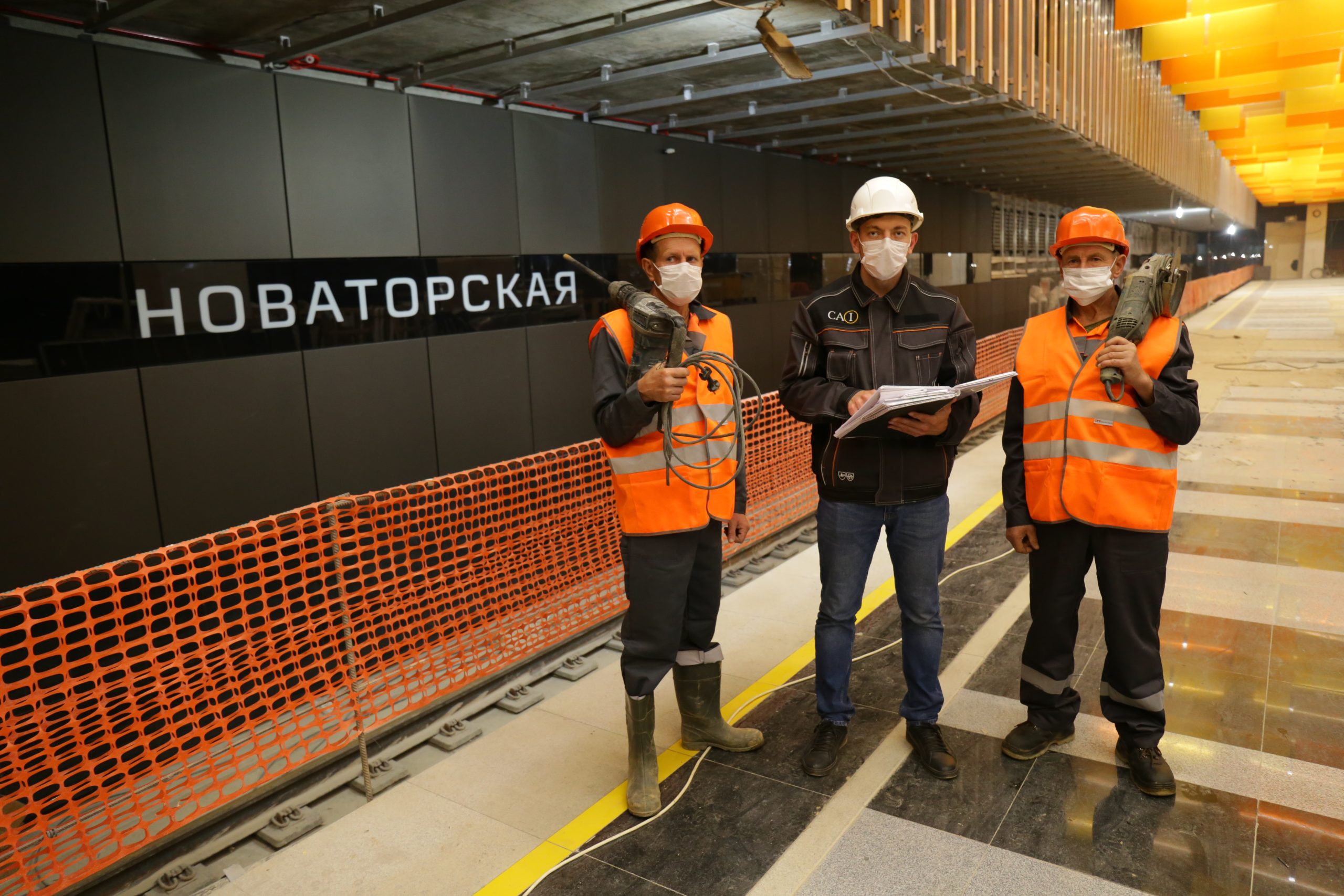 Готовность монолитных работ Троицкой линии метро составила 90 процентов