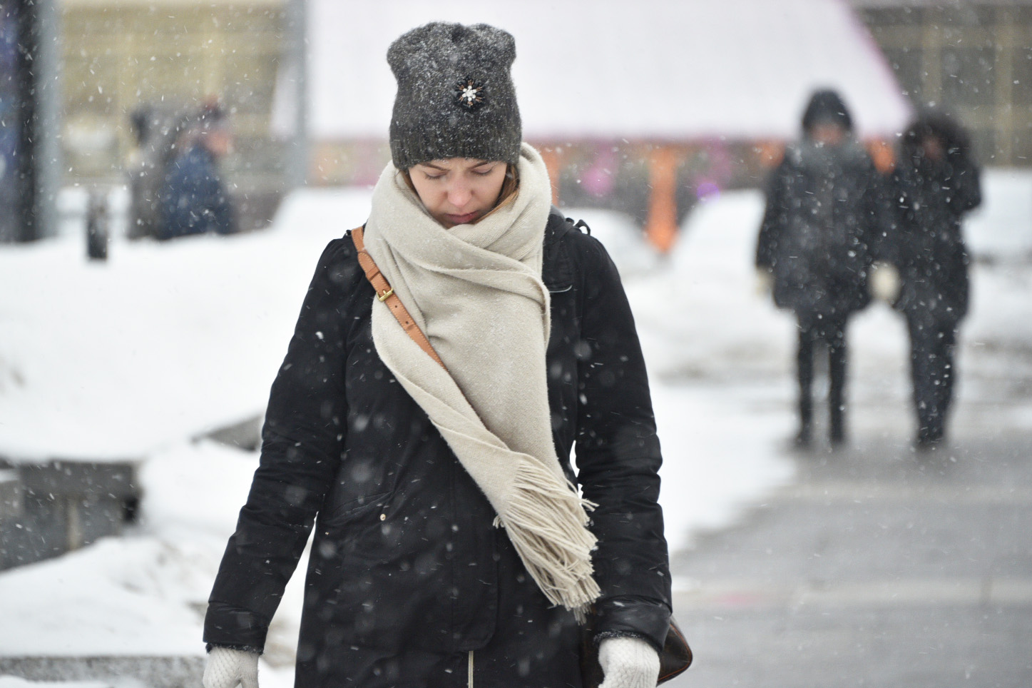 Жителей Москвы предупредили о снеге и морозе