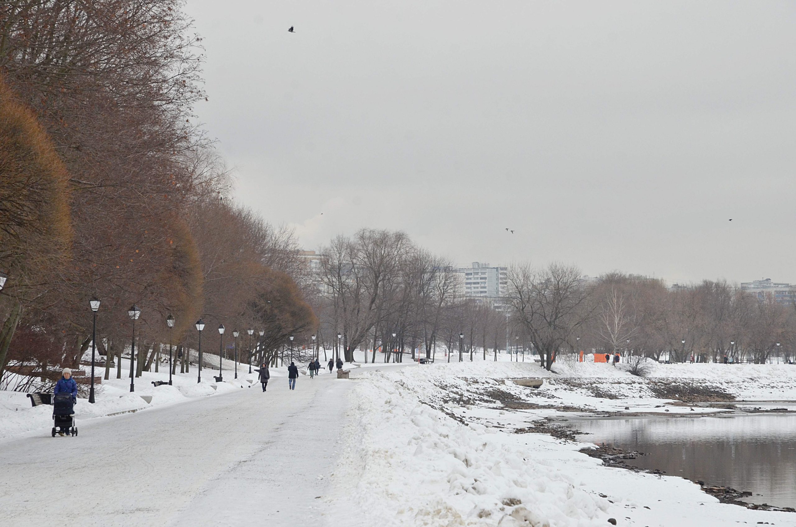Жителей столицы и области ждет облачность и мокрый снег 4 марта