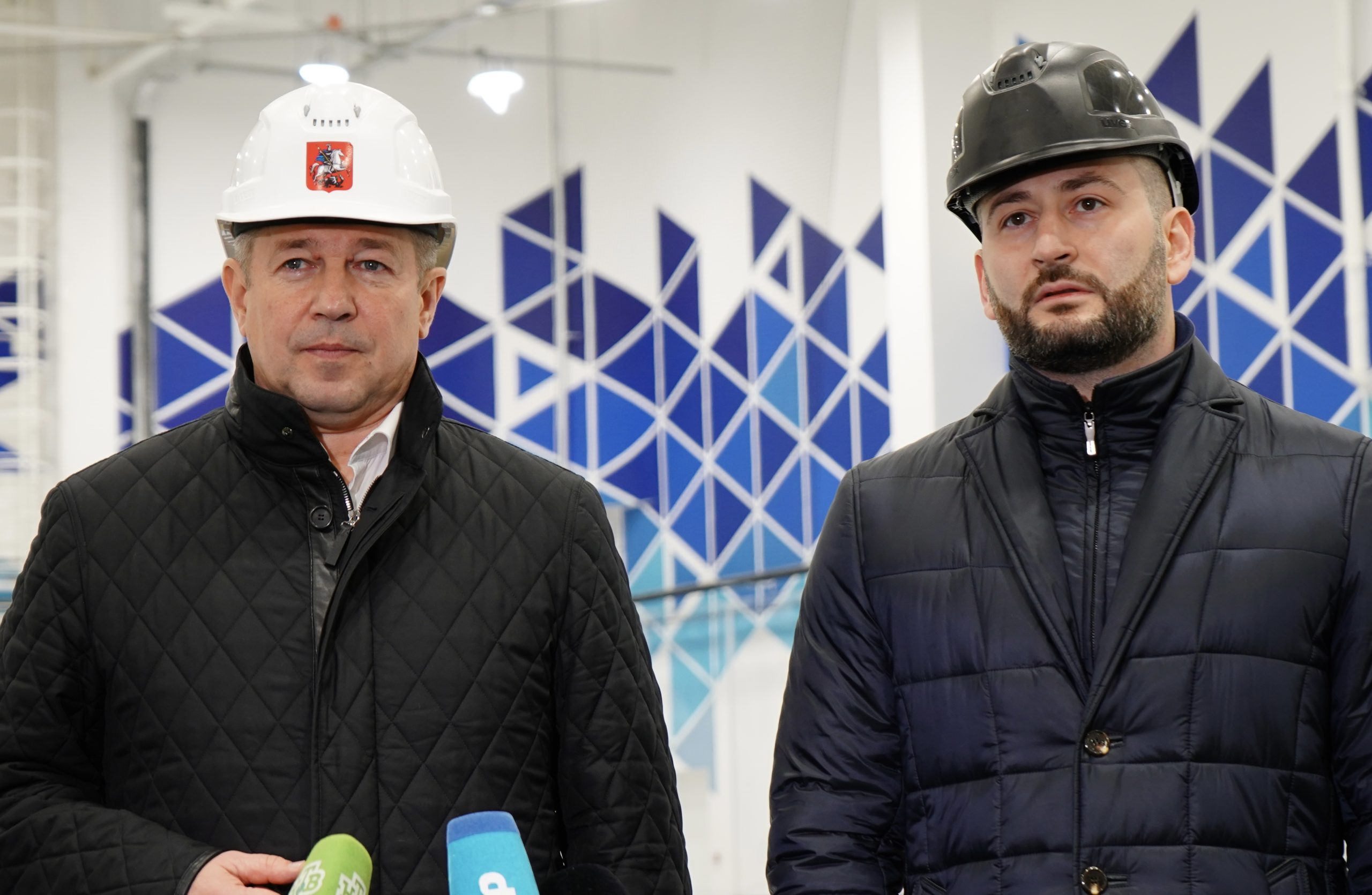Пресс-тур состоялся на территории площадки строительства комплекса «Динамо»