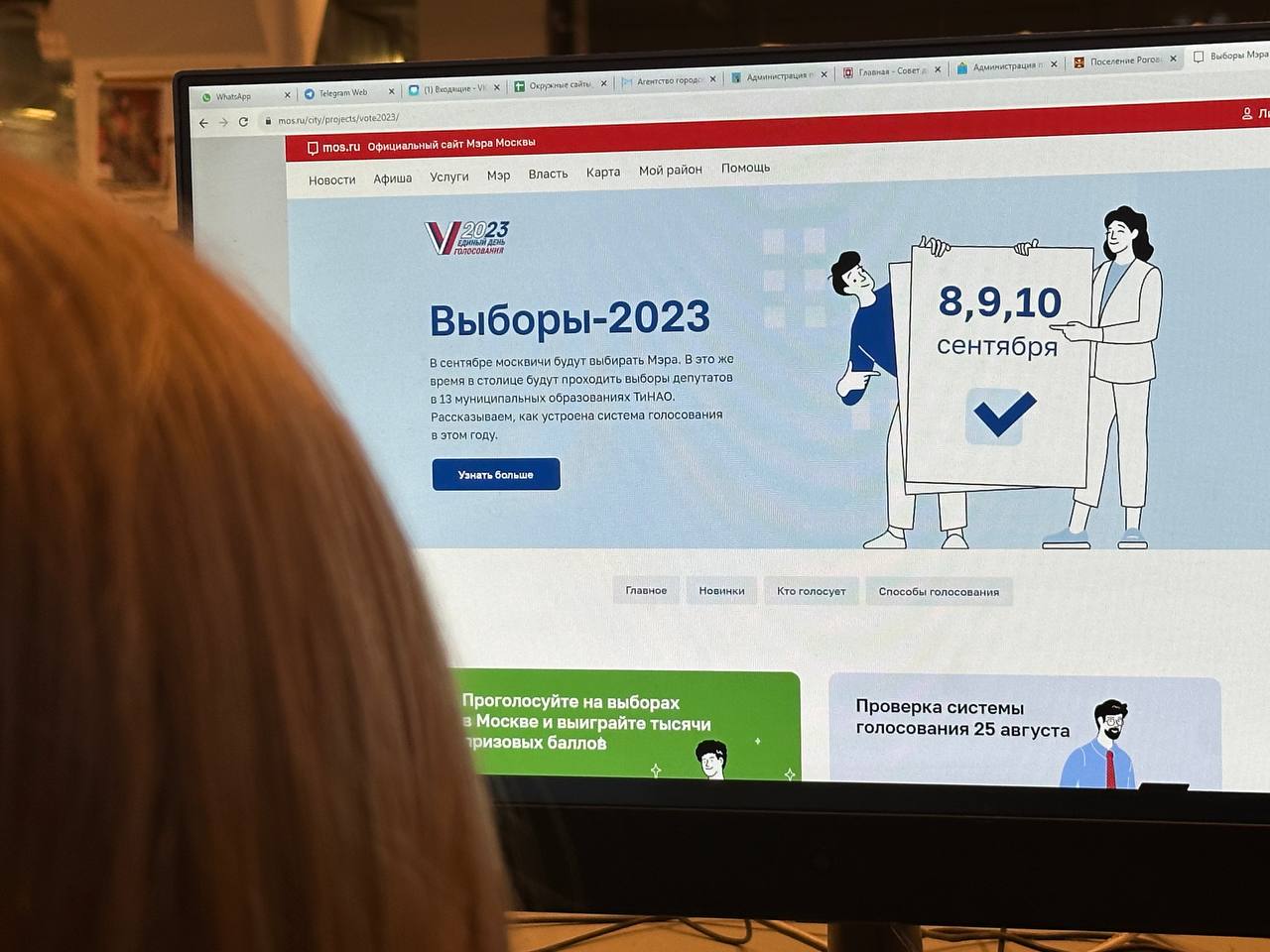 В Москве объявили о полной готовности системы электронного голосования к выборам